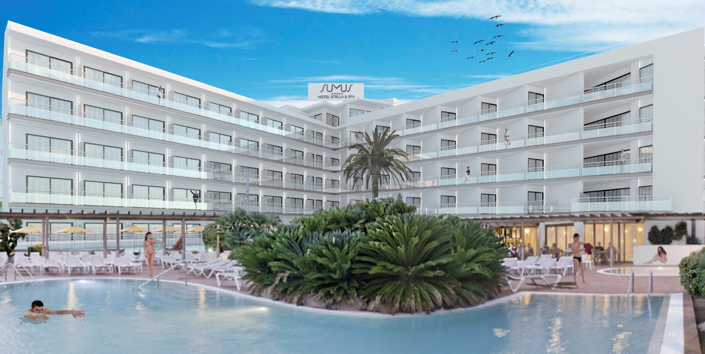 Sumus Hotel Stella And Spa 4S Adults Recommended Pineda de Mar Exterior photo
